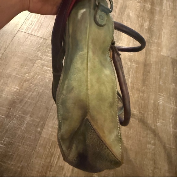 Bed Stu Rockababy Unicorn Tie Dye Leather Handbag - Picture 9 of 10